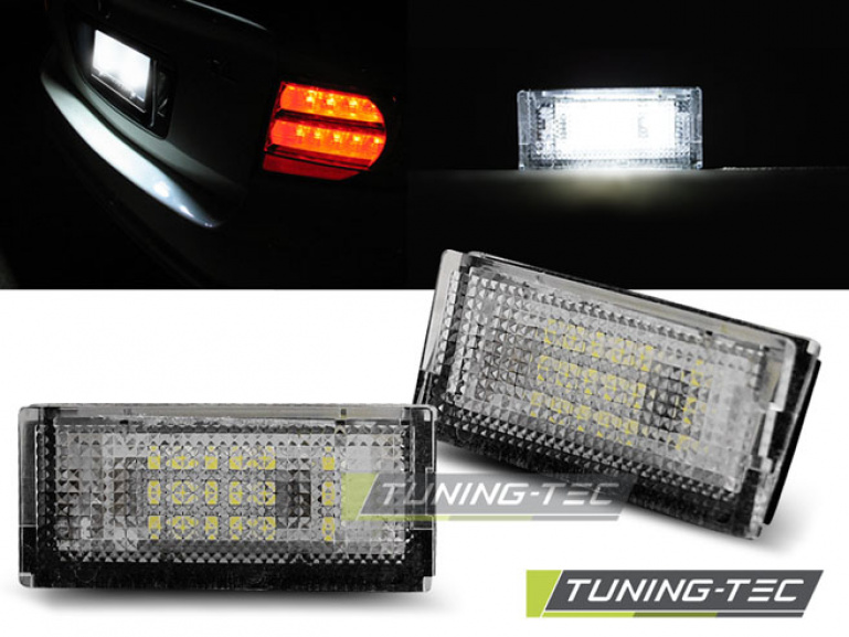 Upgrade LED Kennzeichenbeleuchtung für BMW 3er E46 Lim/Touring 98-05 kaltweiß